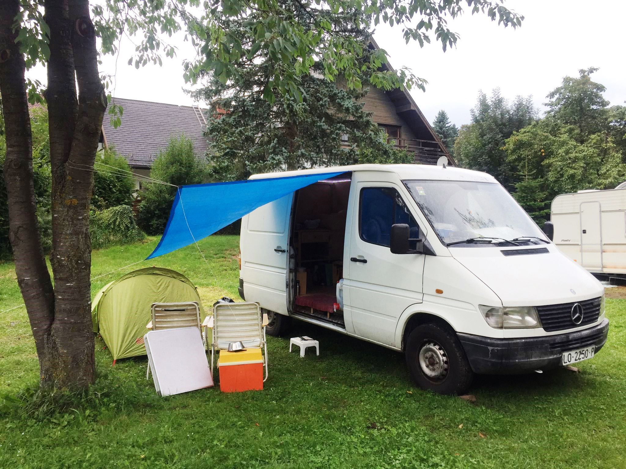 Camping in Vienna - enlarge